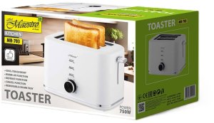Toster Maestro Toster opiekacz na tosty do kanapek pieczywa 750W MAESTRO MR-703 2