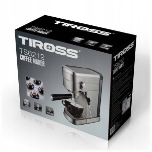 Ekspres przelewowy Tiross Ekspres do kawy 1450W, Ciśnieniowy, 15 bar, TIROSS TS-6212 10