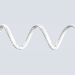 Kabel USB Dudao z miękkim silikonowym oplotem L25SX USB-C - Lightning 30W 1m Biały 4
