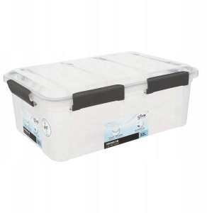 5five Wodoodoporne pudło do przechowywania z pokrywą, 32 l 6