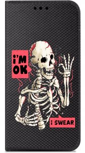 krainaGSM ETUI do SAMSUNG GALAXY A33 5G MAGNET WZORY + SZKŁO 6