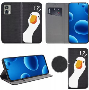 krainaGSM Etui do Motorola EDGE 30 Neo MAGNET WZORY + SZKŁO 3