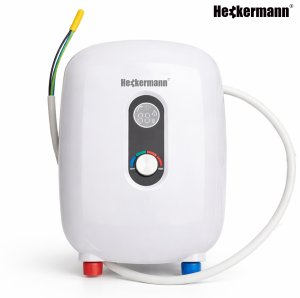 Przepływowy podgrzewacz wody Heckermann Przepływowy elektryczny podgrzewacz wody Heckermann SL-X5-45 4.5kW 13