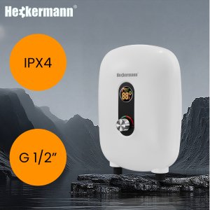 Przepływowy podgrzewacz wody Heckermann Przepływowy elektryczny podgrzewacz wody Heckermann SL-X5-45 4.5kW 3