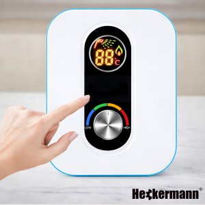 Przepływowy podgrzewacz wody Heckermann Przepływowy elektryczny podgrzewacz wody Heckermann SL-X5-45 4.5kW 10