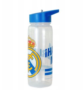 KIDS Bidon Butelka Z Ustnikiem Do Napojów Dla Dziecka Fana Real Madryt 600ml / Rm00037 5