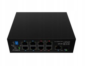 Switch Lanberg SWITCH LANBERG LIGHT INDUSTRIAL POE 4XBT 4XAT SFP+ETH DIN NIEZARZĄDZALNY FAST ETHERNET 4