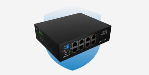 Switch Lanberg SWITCH LANBERG LIGHT INDUSTRIAL POE 4XBT 4XAT SFP+ETH DIN NIEZARZĄDZALNY FAST ETHERNET 10