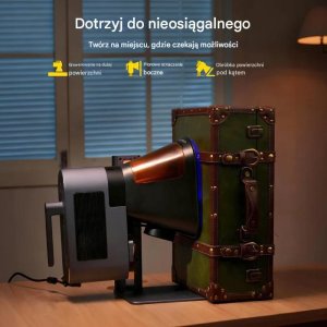 Ploter Laserpecker LaserPecker LP5 grawerka laserowa 20W fiber + dioda ploter laserowy 6