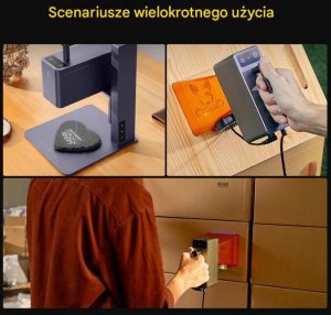 Ploter Laserpecker LaserPecker LP2 grawerka laserowa diodowa ręczna mini ploter grawer 2