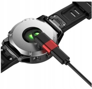 MajesticLine Adapter Lightning MajesticLine do ładowania zegarków Garmin czerwony 4