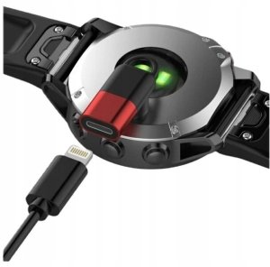 MajesticLine Adapter Lightning MajesticLine do ładowania zegarków Garmin czerwony 5