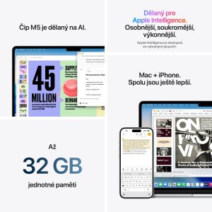 Laptop Neprirazeno MacBook Air 13'' M5 chip with 10-core CPU and 8-core GPU, 16GB, 512GB SSD - Starlight 6