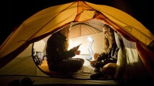 Lampka biurkowa LTC Lampka biurkowa LTC LED 3 tryby świecenia 3000/4000/6000K, akumulator 1200mAh, składana, niebieska 8