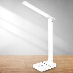 Lampka biurkowa LTC Lampka biurkowa LTC LED, 3W, 3 tryby świecenia 3000/4000/6000K, regulowana, akumulator 1200mAh, biała 3
