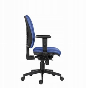 Krzesło biurowe Powerton Powerton ERGO HANA Ergonomiczny fotel biurowy, Niebieski 3