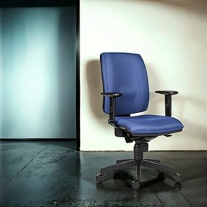 Krzesło biurowe Powerton Powerton ERGO HANA Ergonomiczny fotel biurowy, Niebieski 7