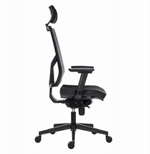 Krzesło biurowe Powerton ERGO MARIE fotel biurowy Czarny 3