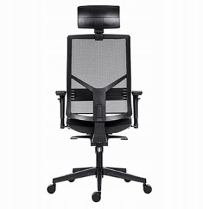 Krzesło biurowe Powerton ERGO MARIE fotel biurowy Czarny 5