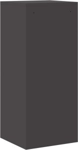 vidaXL vidaXL Szafka na dokumenty z szufladą Czarny 45,5 x 42 x 106,5 cm 9