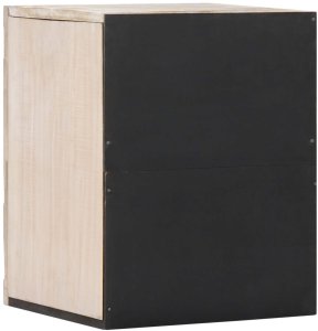 vidaXL vidaXL Wisząca Szafka Łazienkowa z drzwiami Biały 38 x 33,5 x 48 cm 5