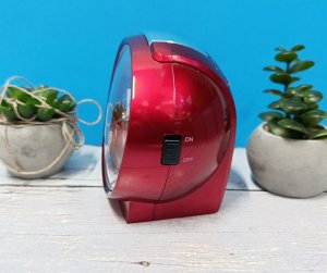 Seiko Budzik Seiko QHK059R Bell Alarm 13x11 cm czerwony . 3