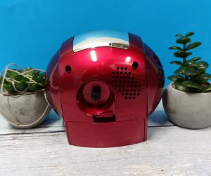 Seiko Budzik Seiko QHK059R Bell Alarm 13x11 cm czerwony . 4