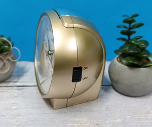 Seiko Budzik Seiko QHK059G Bell Alarm 13x11 cm złoty . 3