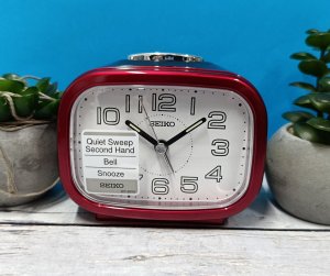 Seiko Budzik Seiko QHK060R Bell Alarm Lumibrite 10x8 cm . 2