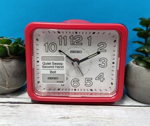 Seiko Budzik Seiko QHK061R Bell Alarm Lumibrite 11*8,5 cm . 2
