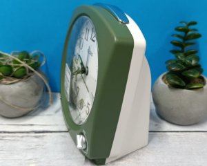 Seiko Budzik SEIKO QHP012M 12x13 cm śpiew ptaków melodie regulacja głośności . 5