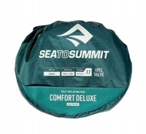 Sea To Summit Mata samopompująca SEA TO SUMMIT Comfort Deluxe Mat Rain Forest 3