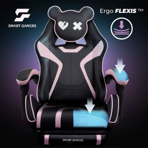 Fotel Sofotel Fotel gamingowy obrotowy krzesło gracza podnóżek kubełkowy Specter Sofotel 8