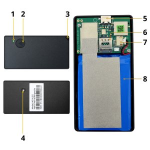 Spreest LOKALIZATOR GPS MINI DO POJAZDÓW ROWERU AUTA MAGNES TRACKER 8