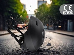 TnB Kask Rowerowy Dziecięcy Miejski Damski Męski na Rower Hulajnogę S 52-55 cm / UMHELMV2S 3