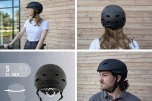 TnB Kask Rowerowy Dziecięcy Miejski Damski Męski na Rower Hulajnogę S 52-55 cm / UMHELMV2S 5