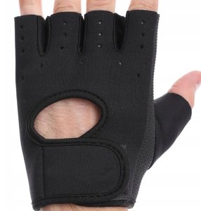 Interplastic Bx11_tds0867d_Rękawiczki treningowe CZARNE - ROZMIAR M 14