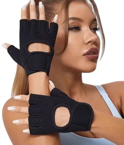 Interplastic Bx11_tds0867d_Rękawiczki treningowe CZARNE - ROZMIAR M 3