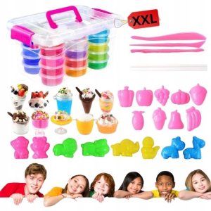 Branded toys D00_tds0753_Duży zestaw slime w kuferku XXL 9