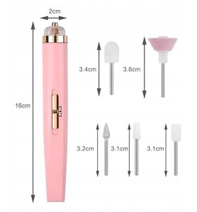 Maszynka do włosów Makita C00_tds0770_Frezarka do paznokci USB akumulatorowa 5