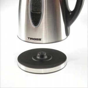 Czajnik Tiross Czajnik elektryczny 1.7L 2200W metalowy stalowy TIROSS TS-1361 12