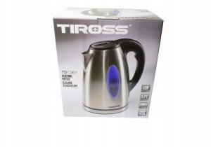 Czajnik Tiross Czajnik elektryczny 1.7L 2200W metalowy stalowy TIROSS TS-1361 3