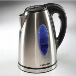 Czajnik Tiross Czajnik elektryczny 1.7L 2200W metalowy stalowy TIROSS TS-1361 9