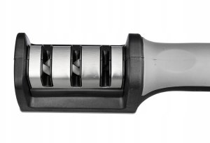 Brunbeste Ostrzałka do noży kuchennych 3 etapowa 3w1 osełka ręczna BRUNBESTE BB-1533 3