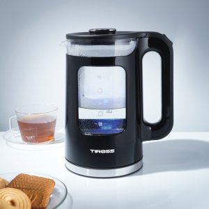 Czajnik Tiross Czajnik szklany elektryczny 1.7L niebieski TIROSS TS-2704 10