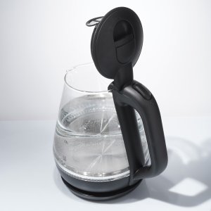 Czajnik Tiross Czajnik szklany elektryczny mały 1.2L 1630W niebieski TIROSS TS-2708 2