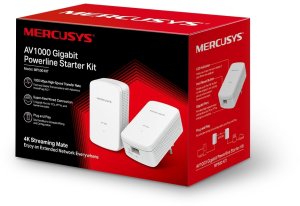 Adapter powerline TP-Link Mercusys MP500 KIT AV1000 Gigabit Powerline Starter Kit 4