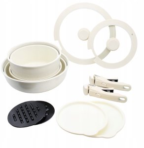 Brunbeste Zestaw garnków garnki marmurkowe komplet indukcja na gaz 13-ELE BRUNBESTE BB-5534 4