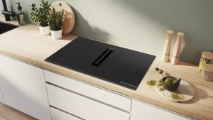 Płyta grzewcza Bosch PVS831B16E Seria 4 Płyta indukcyjna z wbudowanym systemem wentylacji 80 cm płyta bezramkowa 4