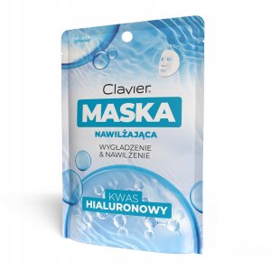 Pilaten CLAVIER_Maska nawilżająca w płachcie z kwasem hialuronowym 10szt 3